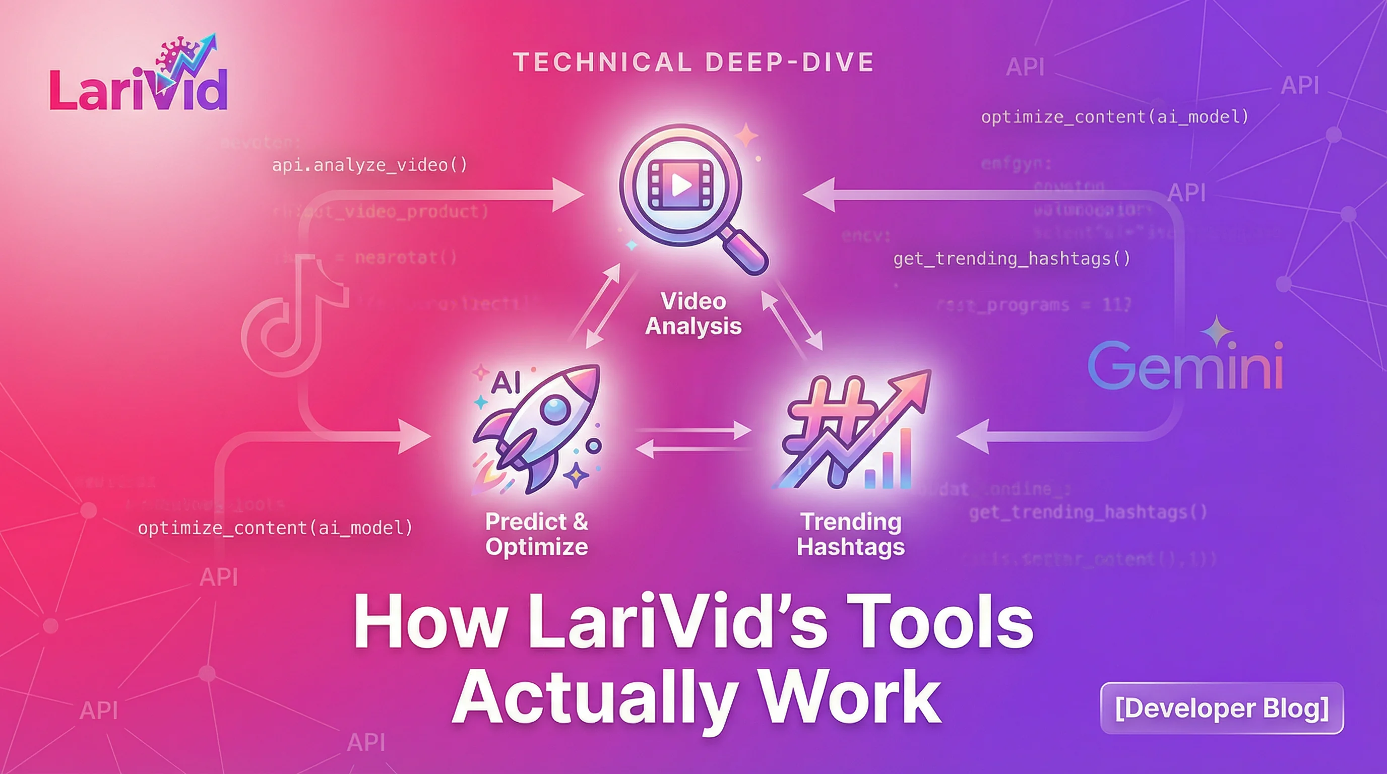 How LariVid's Tools Actually Work: A Technical Deep-Dive Into Our TikTok Optimization Platform